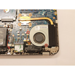 Замена кулера для вентилятора и процессора Toshiba Satellite P55t-A5116