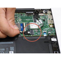 Dell Chromebook 13-7310 Замена батареи