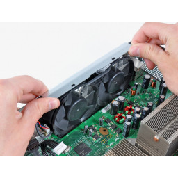 Замена двойного вентилятора Xbox 360