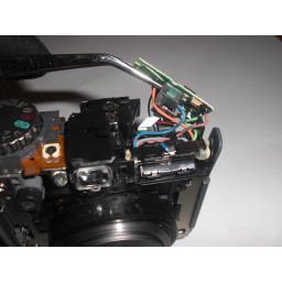 Canon PowerShot A590 IS Замена сборки вспышки
